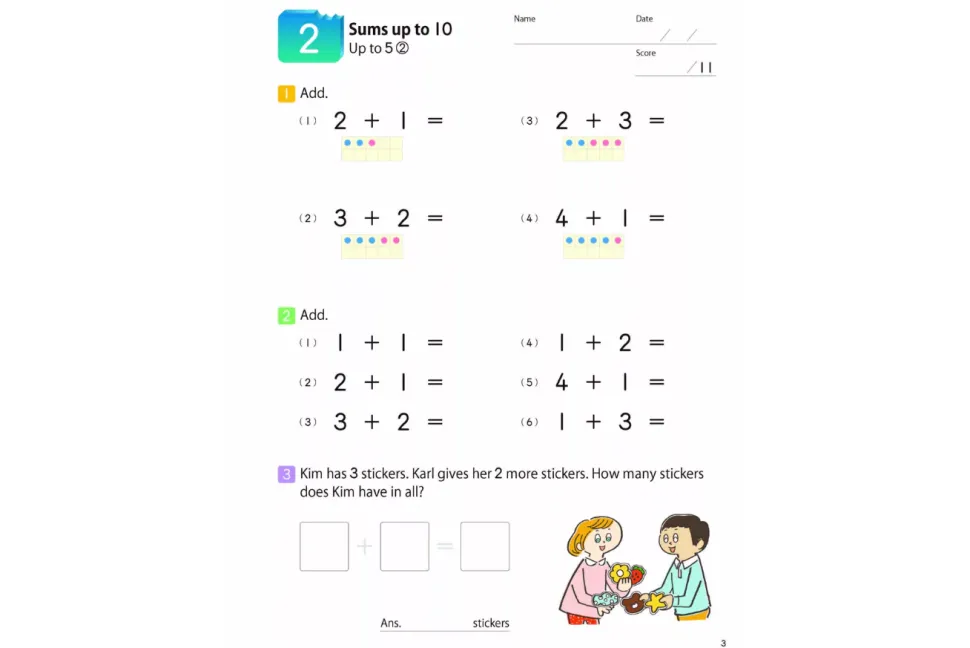 Kumon: MathBites: Grade 1 Addition & Subtraction
