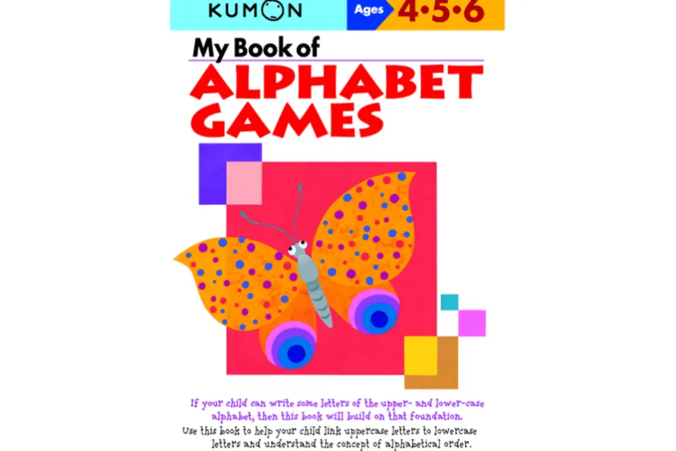 Kumon: My Book of Alphabet Games (Ages 4 - 6)