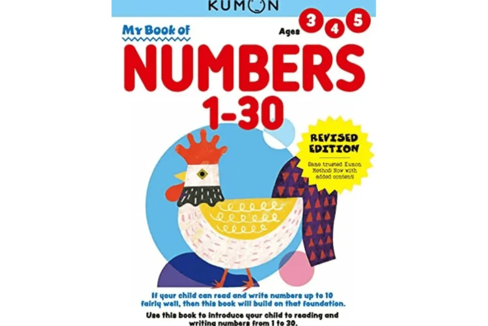 Kumon: My Book of Numbers 1-30 (Ages 3 - 5)