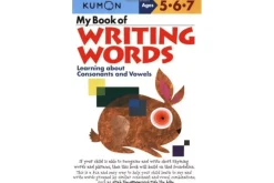 Kumon: My Book of Writing Words: Learning about Consonants and Vowels (Ages 5 - 7)