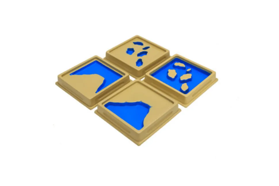 Land and Water Form Trays