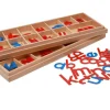 Large Wood Movable Alphabet (Print or Cursive)