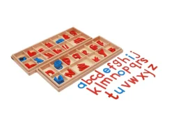 Large Wood Movable Alphabet (Print or Cursive)