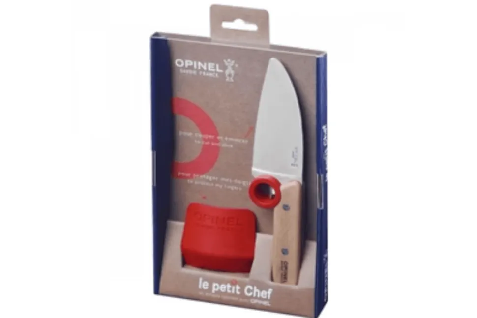 Le Petit Chef Knife, Peeler, and Finger Guard Box Set