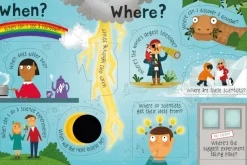 Lift-The-Flap Questions And Answers About Science by Katie Daynes