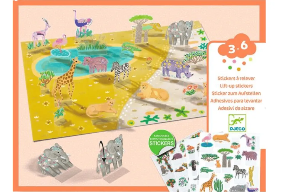Lift Up Sticker Activity Sets