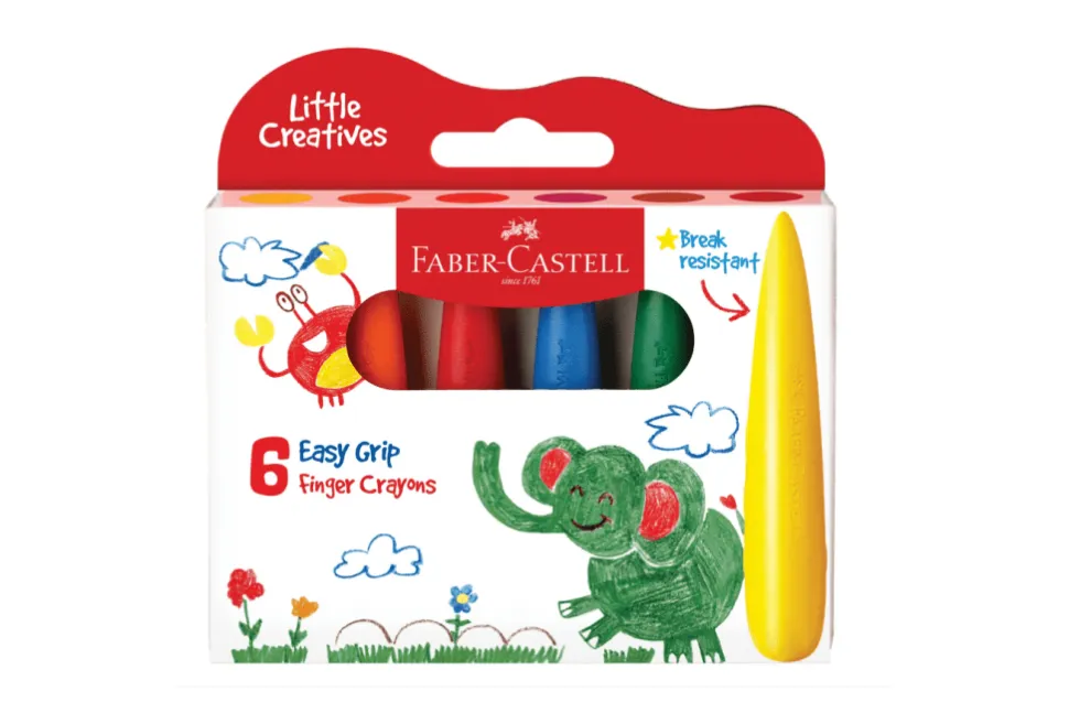 Little Creatives Easy Grip Crayons