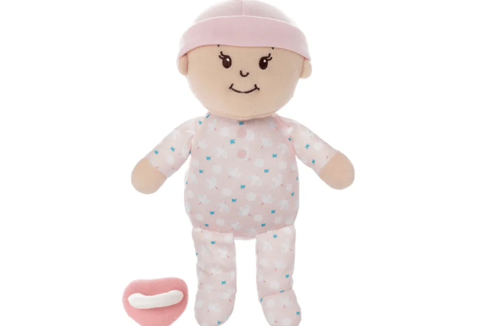 Love, Stella My First Doll Peach & Bassinet