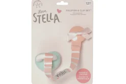 Love, Stella Pacifier and Clip Set