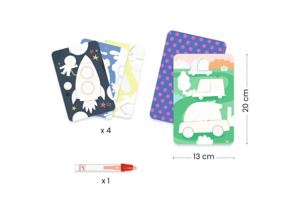 Magic Colouring Sets (Multiple Themes Available)