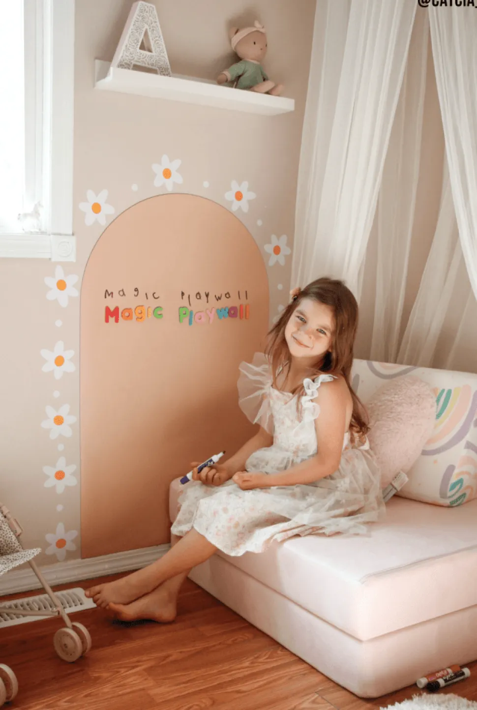 Magic Playwall - Magnetic Chalkboard Wall Decal