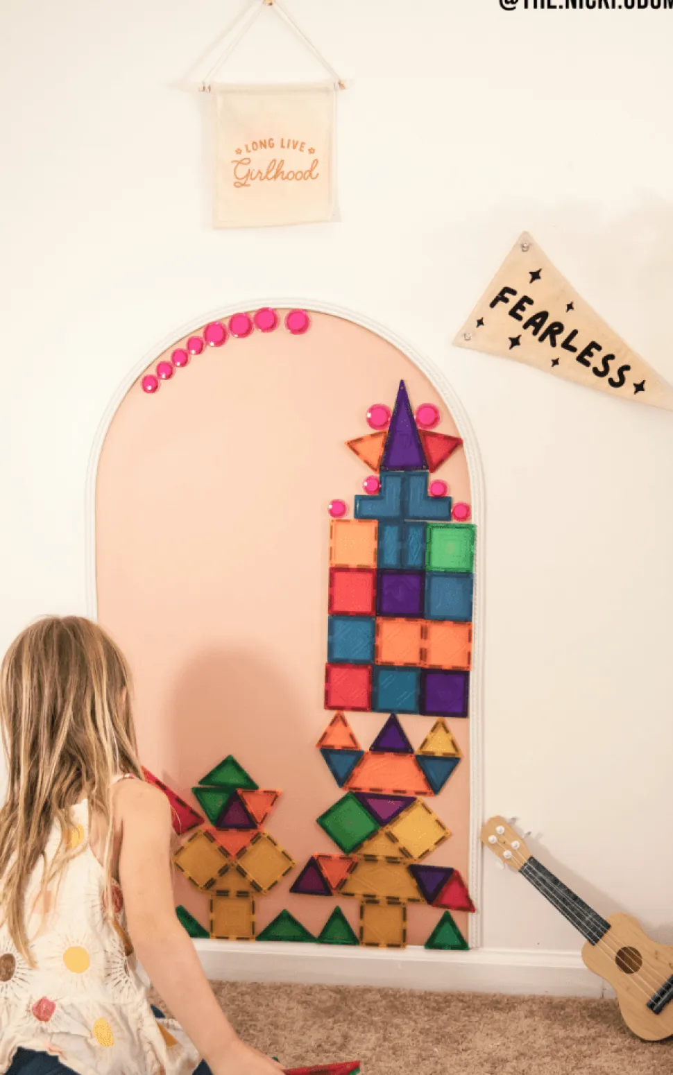 Magic Playwall - Magnetic Chalkboard Wall Decal