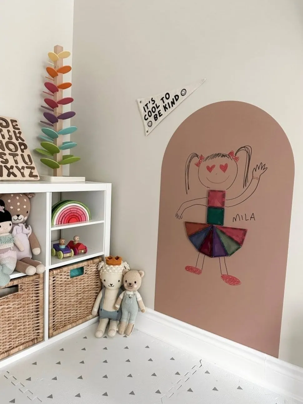 Magic Playwall - Magnetic Chalkboard Wall Decal