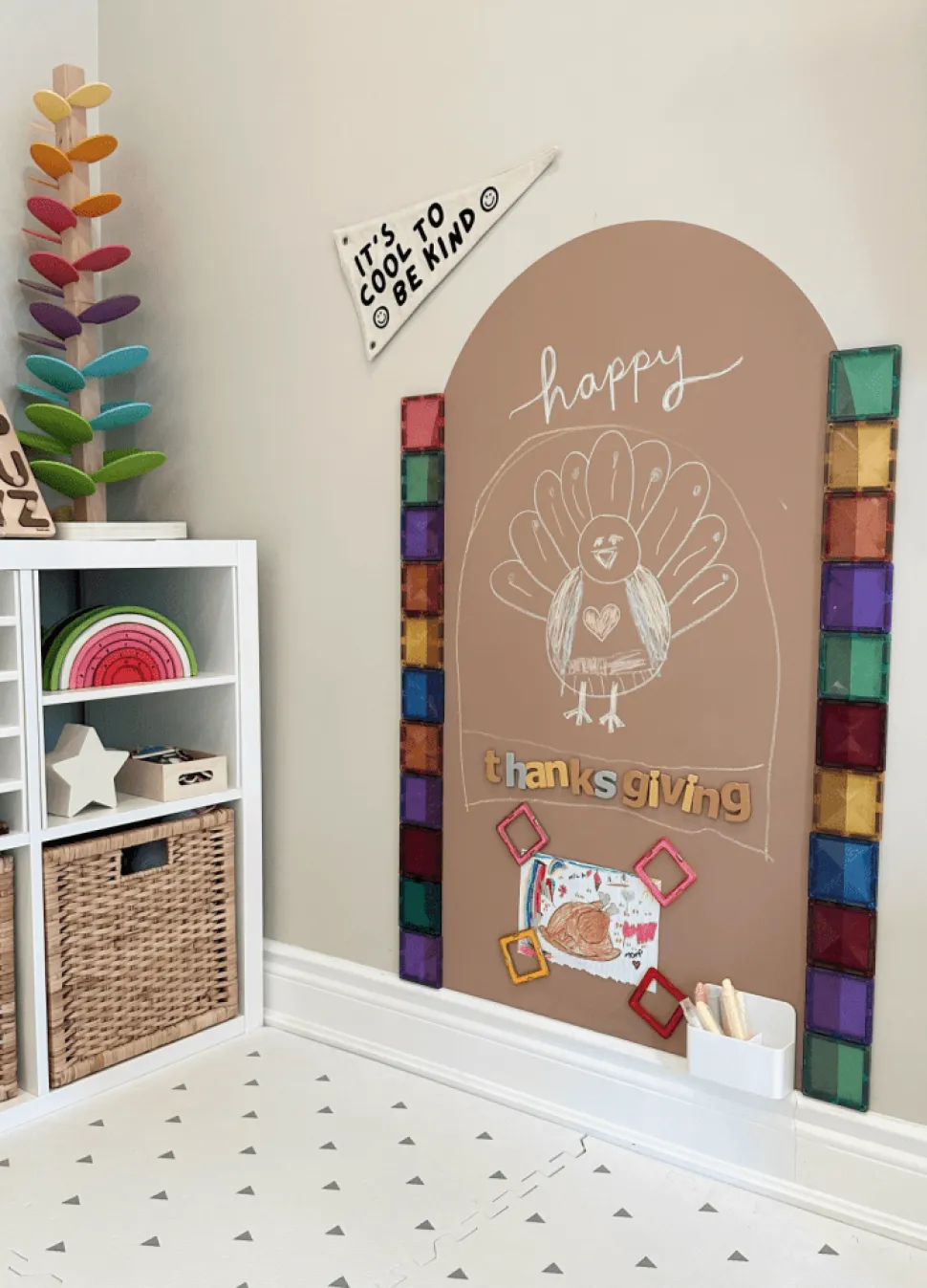Magic Playwall - Magnetic Chalkboard Wall Decal