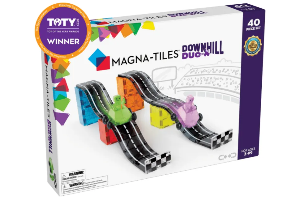 Magna-Tiles® Downhill Duo 40-Piece Set
