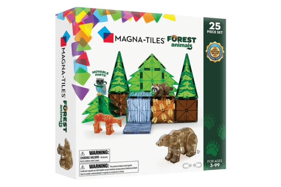 Magna-Tiles® Forest Animals 25-Piece Set