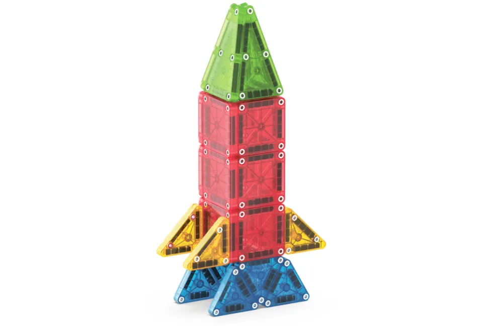 MAGNA-TILES® microMAGS 26 Piece Travel Set (Bold Colours)
