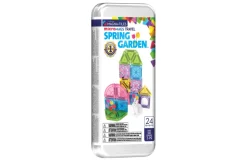 MAGNA-TILES® microMAGS Spring Garden 24 Piece Travel Set