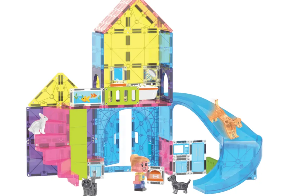Magna-Tiles® Pet Playhouse 50-Piece Set