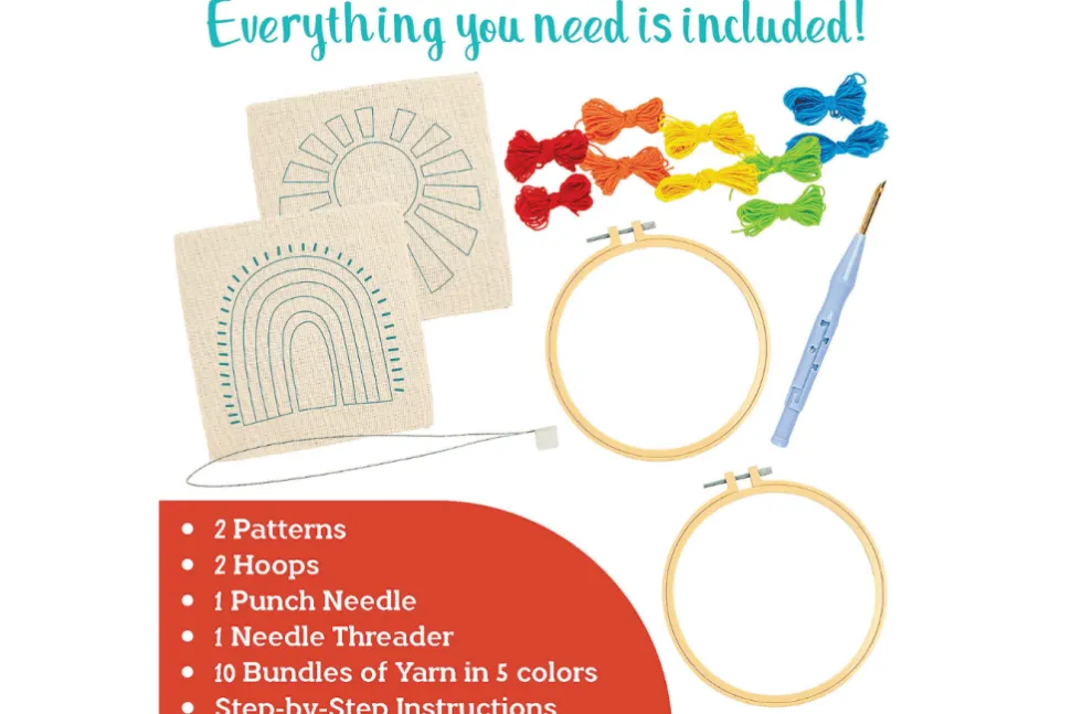 Make Your Own Punch Needling Craft Kit