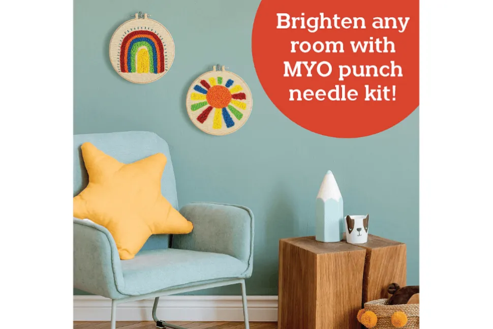 Make Your Own Punch Needling Craft Kit