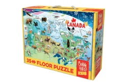 Map of Canada Floor Puzzle by Cobble Hill