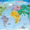 Map of the World Floor Puzzle by Cobble Hill