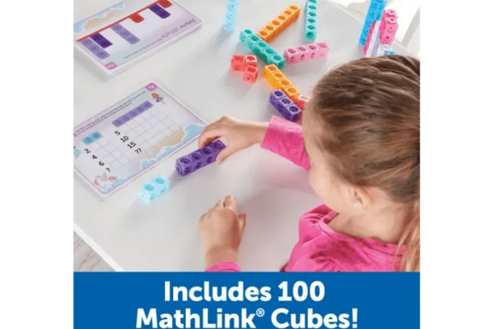 MathLink Cubes Kindergarten Math Activity Set: Fantasticals!