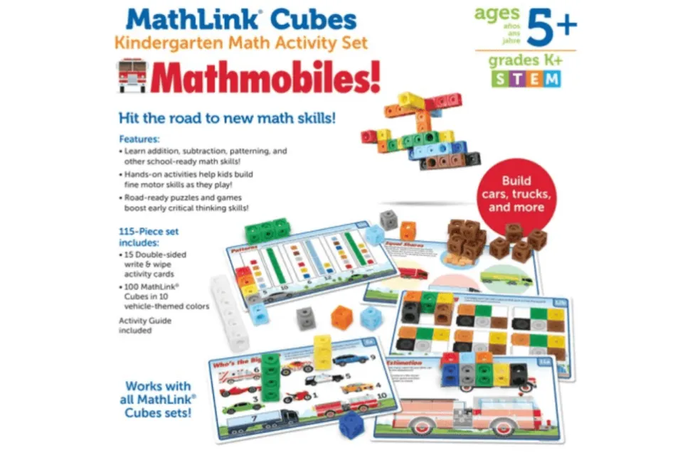 Mathlink Kindergarten Math Activity Set: Mathmobiles!