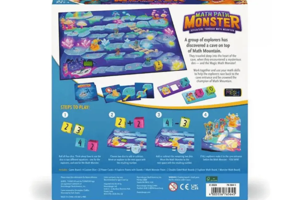 Math Path Monster