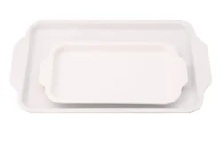 Melamine Tray with Flat Handles (Small or Large)