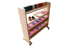 Metal Insets (with Working Tray, Pencil Holder & Paper Holder) and Shelving Unit