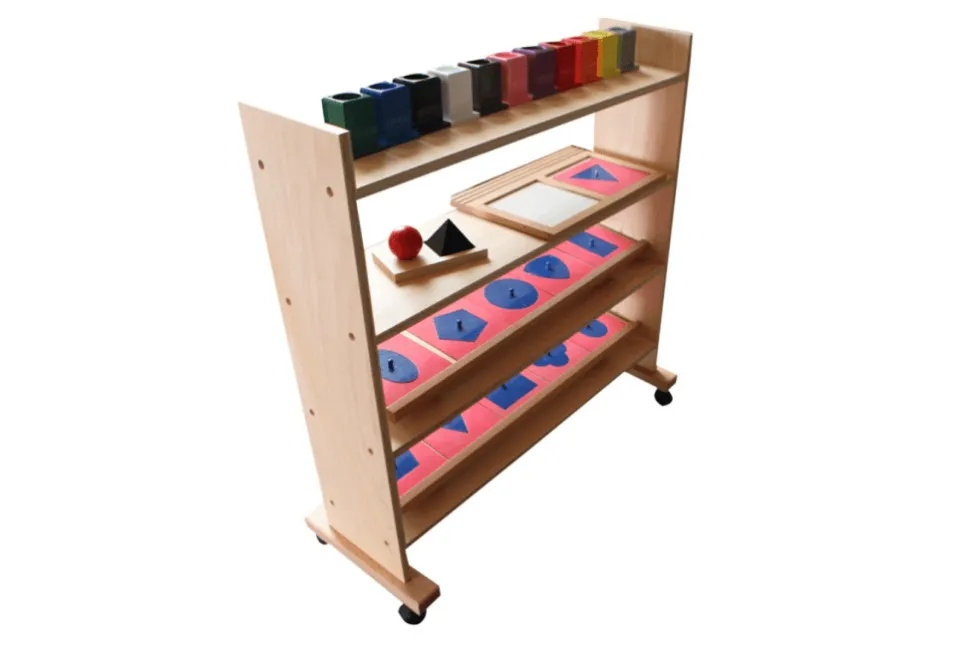 Metal Insets (with Working Tray, Pencil Holder & Paper Holder) and Shelving Unit
