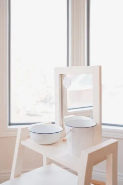 Metal Pail and Bowl