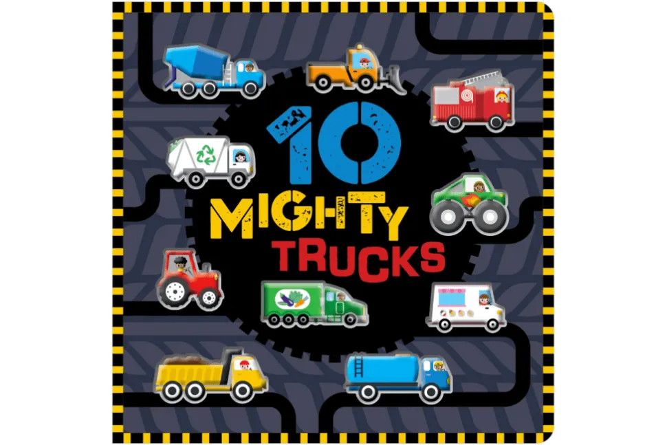 10 Mighty Trucks Board Book