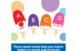 Mini ABC Pops: Match The Letter to the Word