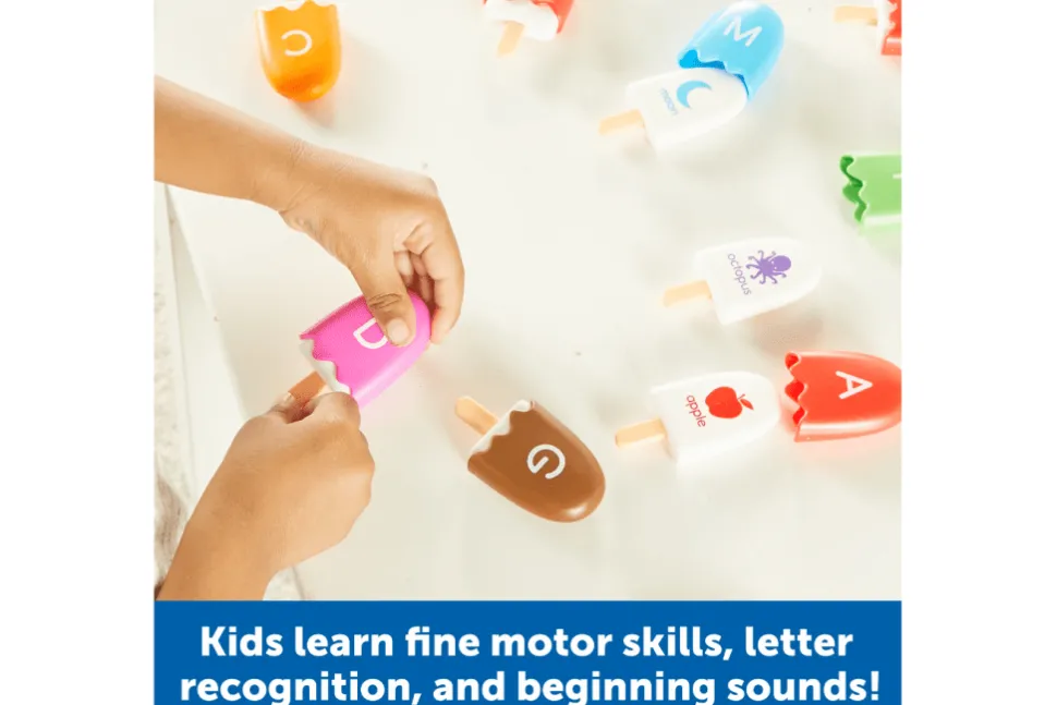 Mini ABC Pops: Match The Letter to the Word