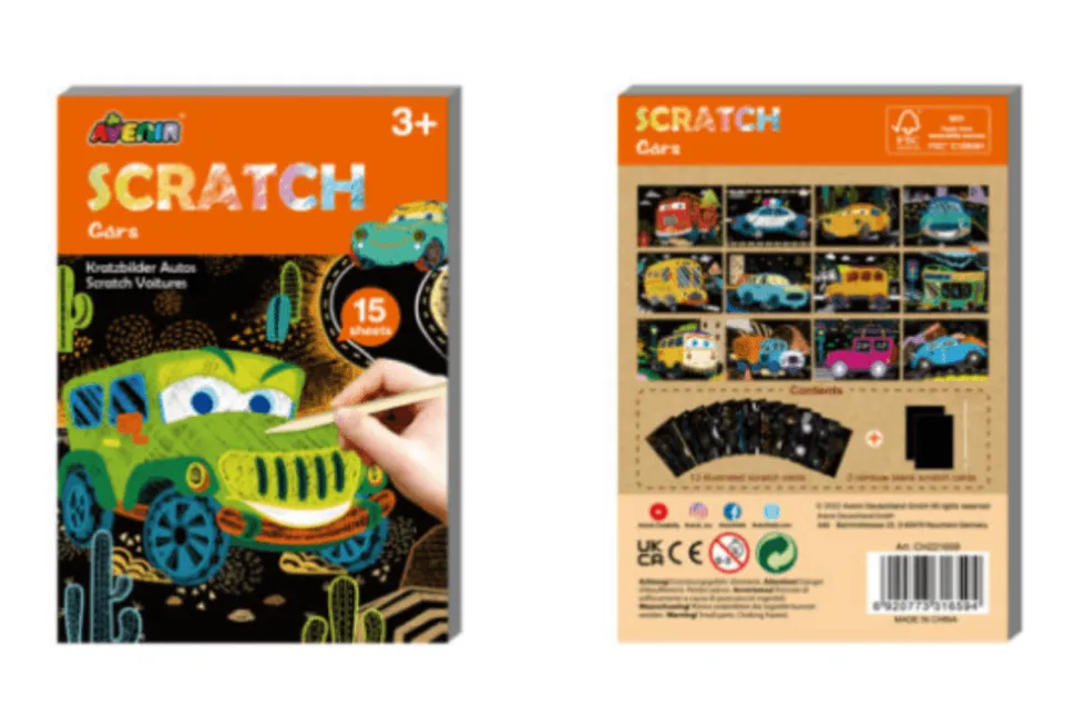 Mini Scratch Books (various styles)