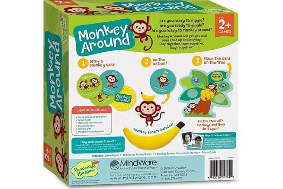 Monkey Around Toddler Boardgame