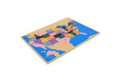 Montessori Puzzle Maps & Storage Options