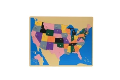 Montessori Puzzle Maps & Storage Options