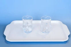 Montessori Wet Pouring Activity - includes 2 Glass Pitchers & Melamine Tray