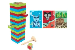 Multi-Game Wooden Blocks Set