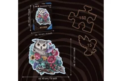 Mysterious Owl 150 Piece Wooden Puzzle