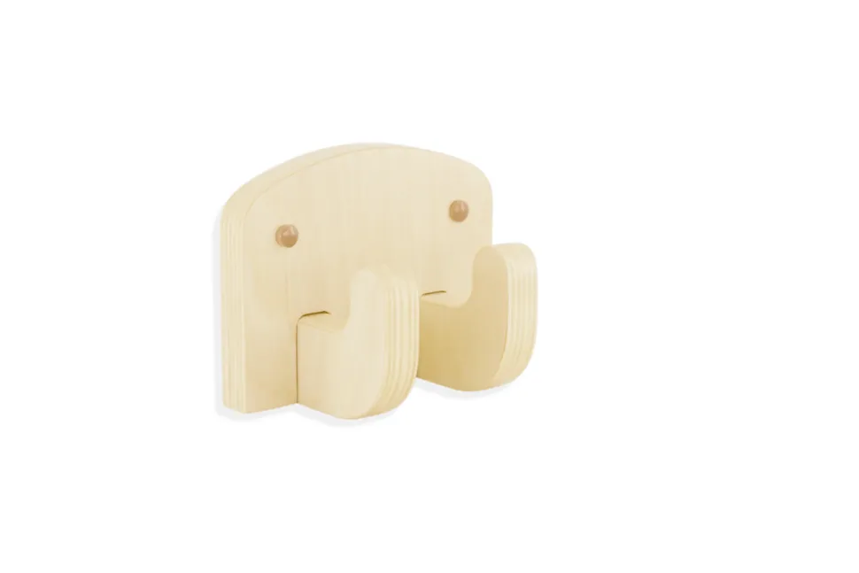Natural Hook N' Store Wall Mount