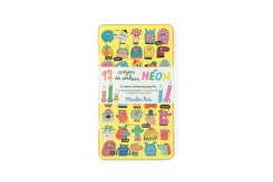 12 Neon Colouring Pencils