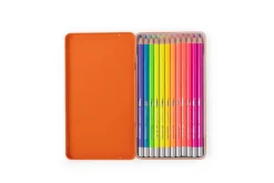 12 Neon Colouring Pencils