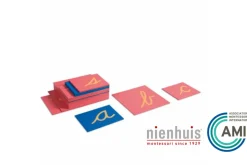Nienhuis - Sandpaper Letters