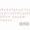 Nienhuis - Small Movable Alphabet: International Print (Red or Black)