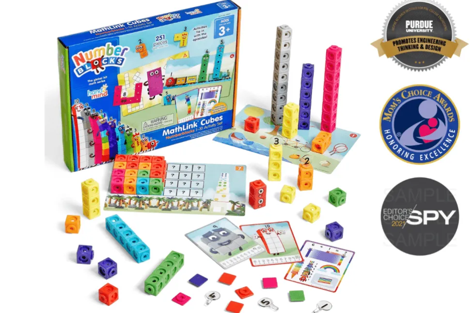 Numberblocks Mathlink Cubes - 1-10 Math Activity Set